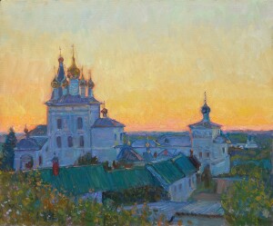 Золото Никольской горы, 2026г., х.м., 50х60
